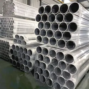 3003 Aluminum Tube OD 6-150mm Wall 0.5-10mm Lightweight Greenhouse and Garden thumbnail-4
