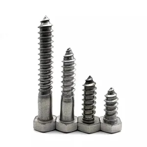 DIN 571 Carbon Steel Wood Screws With Zinc Coating thumbnail-3