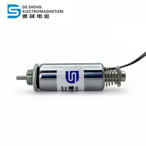 DS-1330 Dc 12v 24v Small Push Pull Tubular Solenoid Stroke 5mm Linear Solenoid thumbnail-4