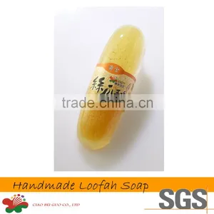 Soap for Skin Rashes Best Skin Whitening Golden Loofah Bath Soap thumbnail-1