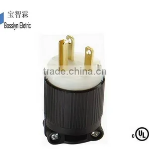 Super Nylon UL Listed Nema 6-15p Industrial Plug/American Power Plug/Nema Straight Blade Plug 15A 250V thumbnail-4