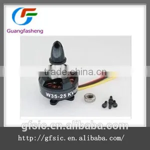 3525 650KV 850kv Multiple Rotor Brushless Motor / Suited for 450 Stage 3S-4S Dynamic Balancing thumbnail-1