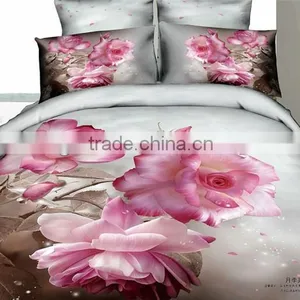 3D Polyester Flower Printing Bedding Sets thumbnail-2