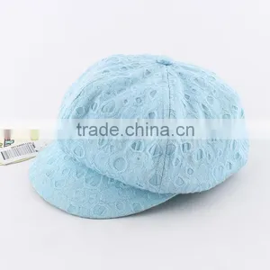 2015 Brand New Children Hats Girl Fashion Leopard Beret Baby Caps for Sale thumbnail-4