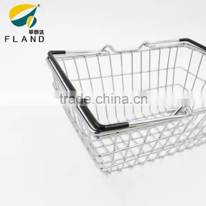 Yangjiang OEM High Quality Basket for Children Mini Metal Wire Shopping Basket thumbnail-3