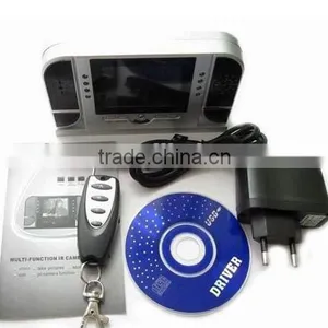 NEW 720P IR Clock Camera Remote Spy Hidden Cam Motion Voice Activate DVR w/ 2.5 Inch LCD Screen thumbnail-4