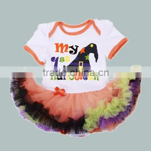 Wholesale Petti Romper Christmas and Hallowmas Infant Tutus Rompers Babynewborn Pettiskirt Romper thumbnail-5