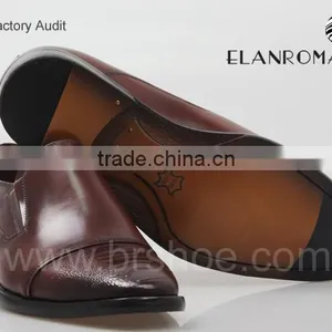 New Arrival Italian Men Leather Shoes Italian Leather Slip on Men Shoes thumbnail-6
