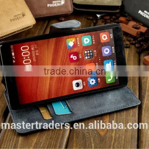 New Arrival Top Quality Golden Phoenix Genuine Leather Case For Redmi Note MT-2644 thumbnail-5