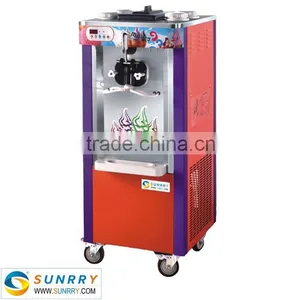 Soft Ice Cream Machine Price/Mcdonald's Soft Ice Cream Machine/3 Flavor Soft Ice Cream Machine (SY-IC18C SUNRRY) thumbnail-1