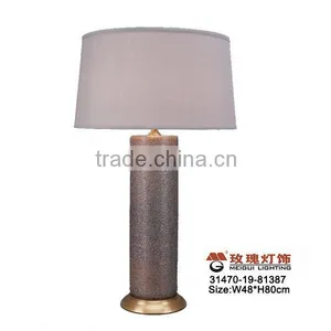 Brownness Mottled Sand Table Lamp in Ceramic thumbnail-2