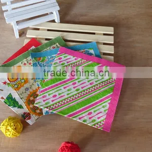 Cheap Custom Serviettes Food Grade Dinner Virgin Wood Pulp Printed Paper Napkin Colors thumbnail-5