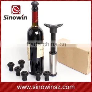 Sinowin Manufacturer Wine Vacuum Stopper in Gift Package thumbnail-2