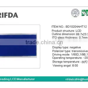 0.7mm Glass Lcd Display Module 16x2 thumbnail-2