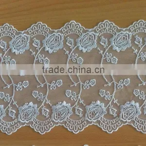 2015 Fashion Corded Bridal Mesh Lace Design thumbnail-1