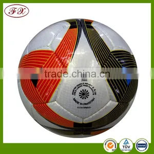 PU Hand Sewn Match Soccer Ball/football thumbnail-1