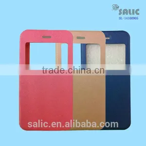 Leather Case for Iphone6 With Window thumbnail-1