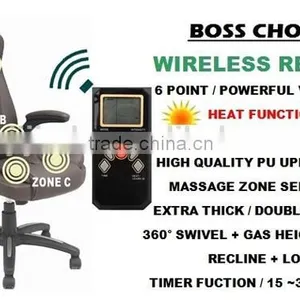 Wireless Remote Modern Office Massage Chair With 6 Points Popular in UK Europe Quality Choice thumbnail-4