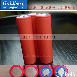 100% Genuine Rechargeable 3.7V 18650 3500mah NCR18650GA Sanyo Li-ion Battery With 10A Discharger thumbnail-1
