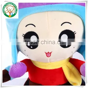 2016 New Promotions Girl Doll Plush Toy Doll New Year Birthday Gift thumbnail-4