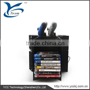 2016 New Arrival for PS4 Multifunctional Storage Stand Kit Game Disc Storage Tower thumbnail-4