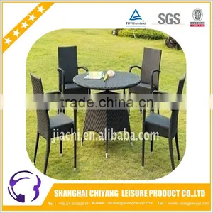 JT-6031 Hot Outdoor Dining Table and Chairs Set thumbnail-1