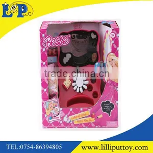 Colorful Charming Hair Accessories Headbands Baby Plastic Beauty Set Toy for Girl thumbnail-2