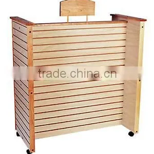 MDF Slatwall Display Stand thumbnail-1