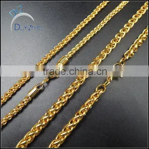 Wholesale Chain Latest Designs Hip Hop Gold Necklace Jewelry Quality Choice thumbnail-1