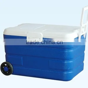 NEW STYLE Portable Mini Fridge With Wheels thumbnail-1
