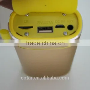 2016 Power Bank Bluetooth Speaker With Rechargeable Lamps thumbnail-2