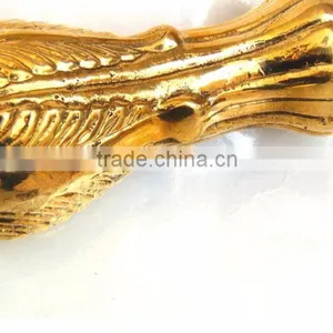Antique Brass Walking Stick/Stylish Walking Stick/Beautiful Handle Walking Stick Wk1124 thumbnail-2