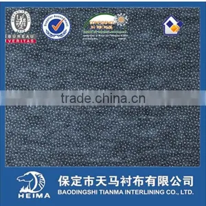 Enzyme Washed Nonwoven Double Dot Interlining thumbnail-1