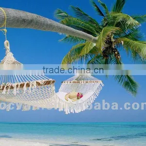 Cotton Rope Swing Hammock thumbnail-1
