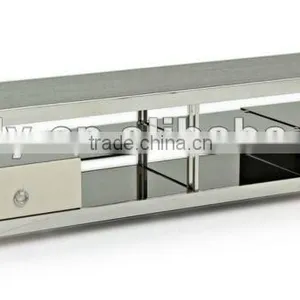 Modern TV Cabinet With Drawers thumbnail-1