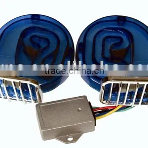 Car Horn With 3,6,8,10,12,16 Sound(transparent Blue) thumbnail-1