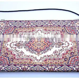 Woven Rug Bag With Shoulder Strap Large Size thumbnail-1