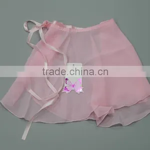 C2314 Ballet Wrap Skirt High Quality Chiffon Ballet Skirt for Girls Wrap Chiffon Skirt for Dance Skirt thumbnail-6