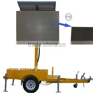 P20 LED Solar Sign Screen Trailer thumbnail-1