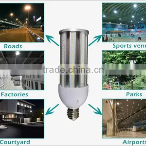 360 Degree E27 E40 SMD5730 High Density LED Chips 30W LED Corn Bulb With Transparent Cover thumbnail-6
