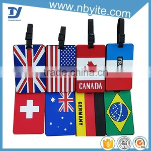 Custom Made Bulk Logo Luggage Tag Printing Luggage Tags uk Baggage Tag Sticker thumbnail-2