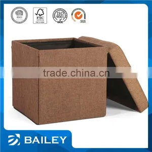 Square pu Puff Ottoman thumbnail-2