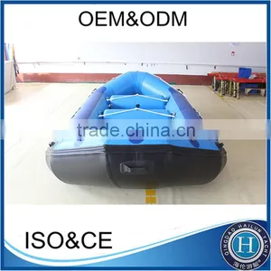 Hot Sale 8 Person Inflatable White Water Raft for Sale HLP400 thumbnail-3