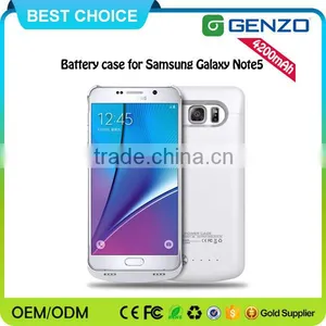 2015 New Arrival 4200mAh Mobile Portable Power Bank Case for Galaxy Note 5 With Nano Hydrating Beauty Instrument thumbnail-5