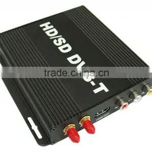 Car Digital tv Tuner HD 1080P With USB for PVR Video Recording MPEG-4 H.264 CE Certificate thumbnail-1