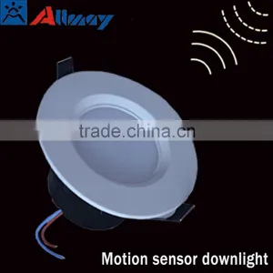 Microwave Radar Sesnor Led Downlight 6inch Ac110v Practical Hotel Lighting Amazon Hot Sale thumbnail-1