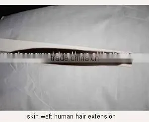 Manufacturer Wholesale High Quality Skin Weft Remy Human pu Tape Hair Extensions thumbnail-1