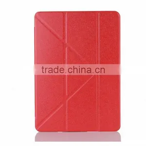 Pu Leather Three Folder Transformers Case for Tablet For Ipad Air Case D0107 thumbnail-5