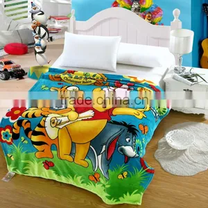 100% Polyester Cheap Flannel Blanket in China thumbnail-3