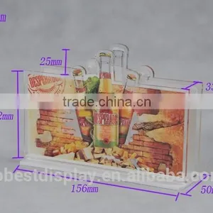 Newest Beauty Designed Acrylic Menu Stand, Acrylic Menu Holder thumbnail-4